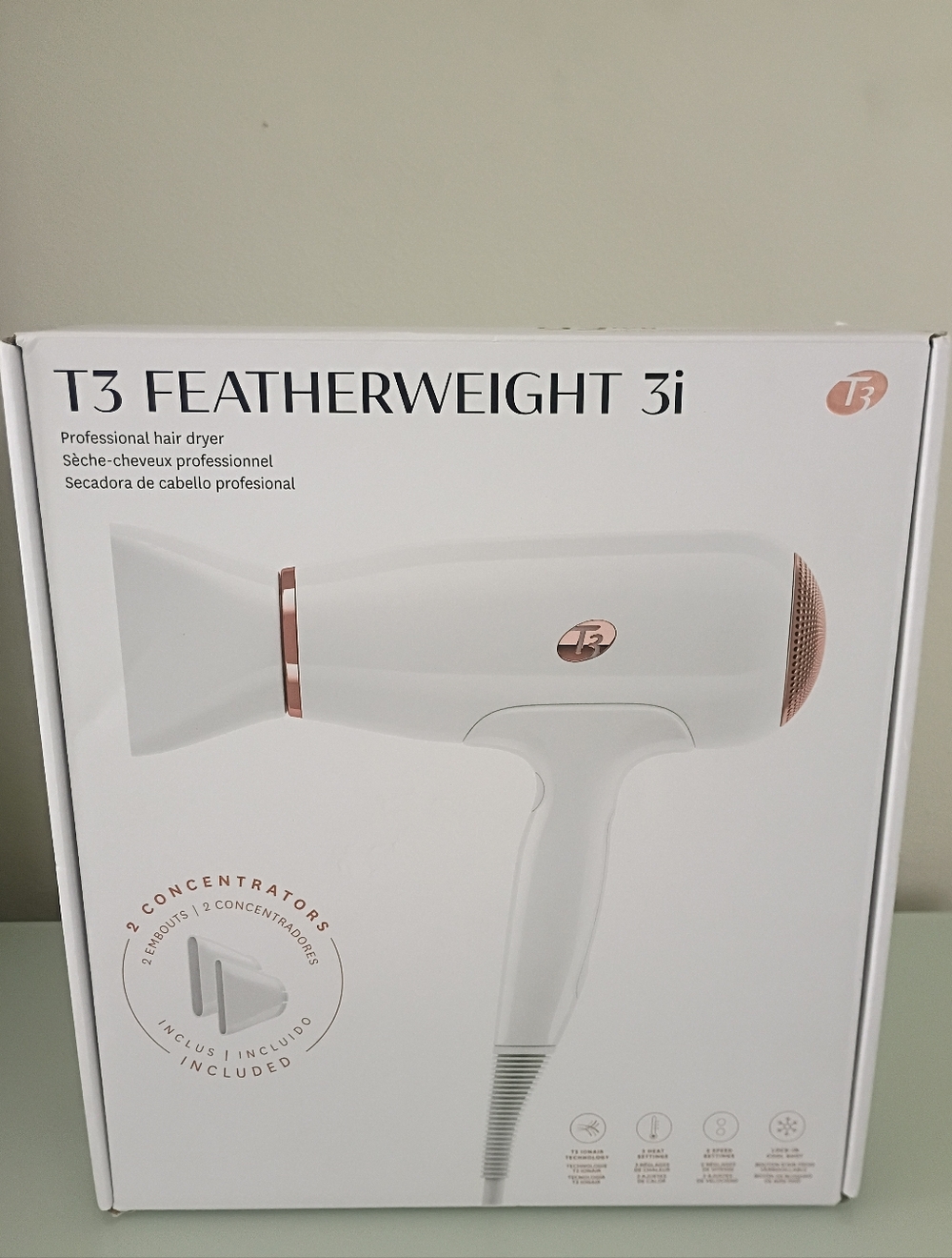 T3 Featherweight Professional Hair Dryer 3i